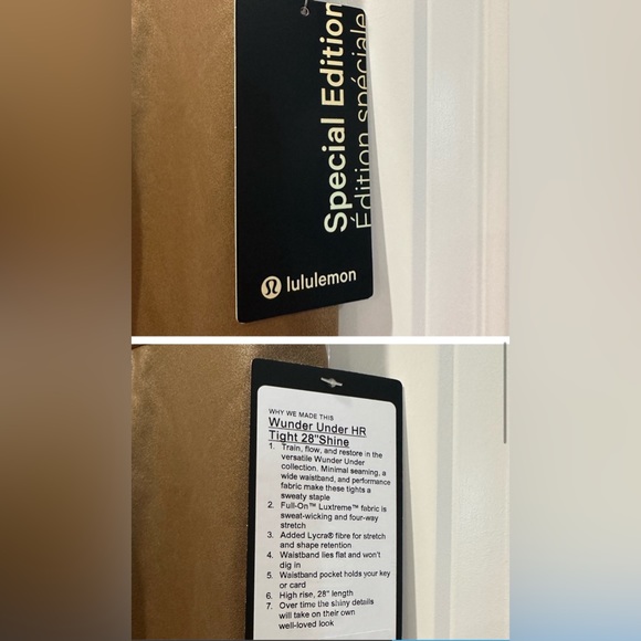 Lululemon Wunder Under High-Rise leggings - matte gold - Picture 5 of 12